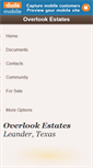 Mobile Screenshot of overlookestates.org